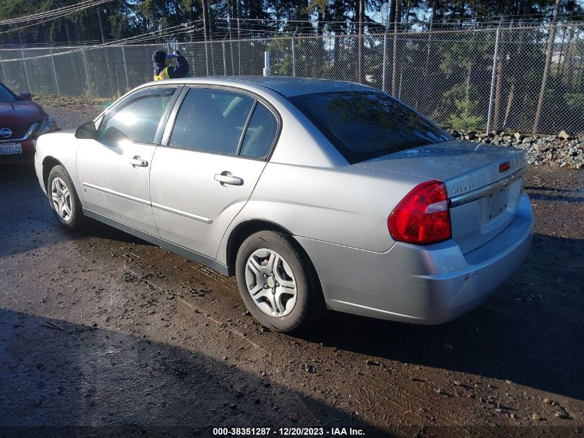 2007 Chevrolet Malibu Ls VIN: 1G1ZS58F27F307435 Lot: 38351287