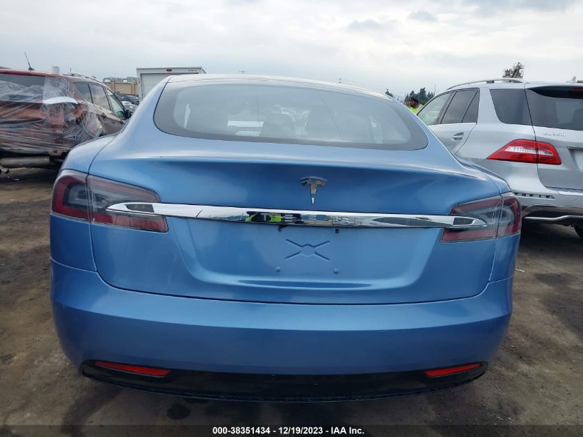 2017 Tesla Model S 100D/60D/75D/90D/P100D VIN: 5YJSA1E21HF186523 Lot: 38351434