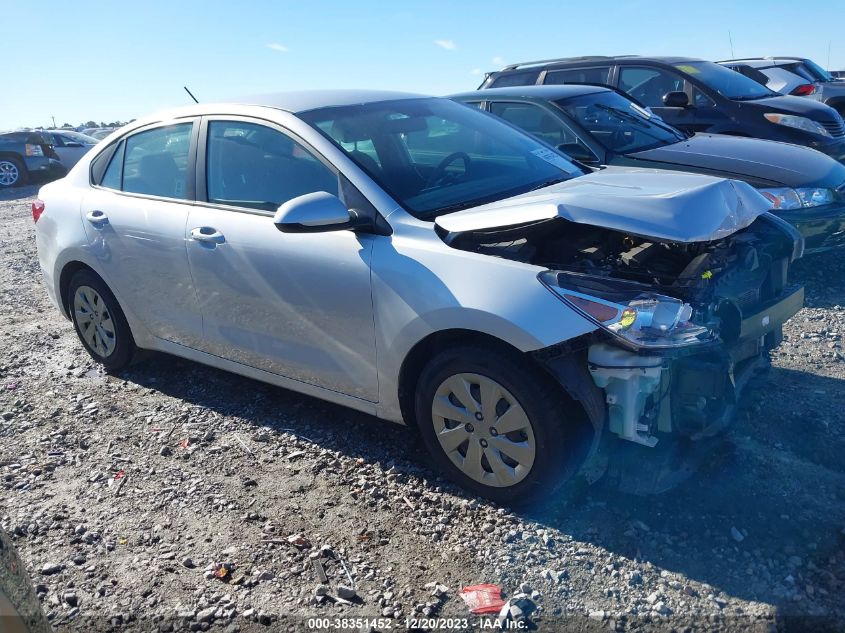 2020 Kia Rio Lx VIN: 3KPA24AD7LE316188 Lot: 38351452