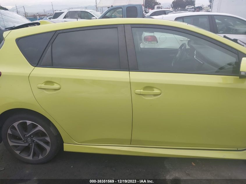 2016 Scion Im Base (M6) VIN: JTNKARJE2GJ501816 Lot: 38351569