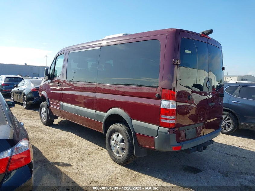 2017 Mercedes-Benz Sprinter 2500 Standard Roof V6 VIN: WDZFE7CDXHP393608 Lot: 38351799