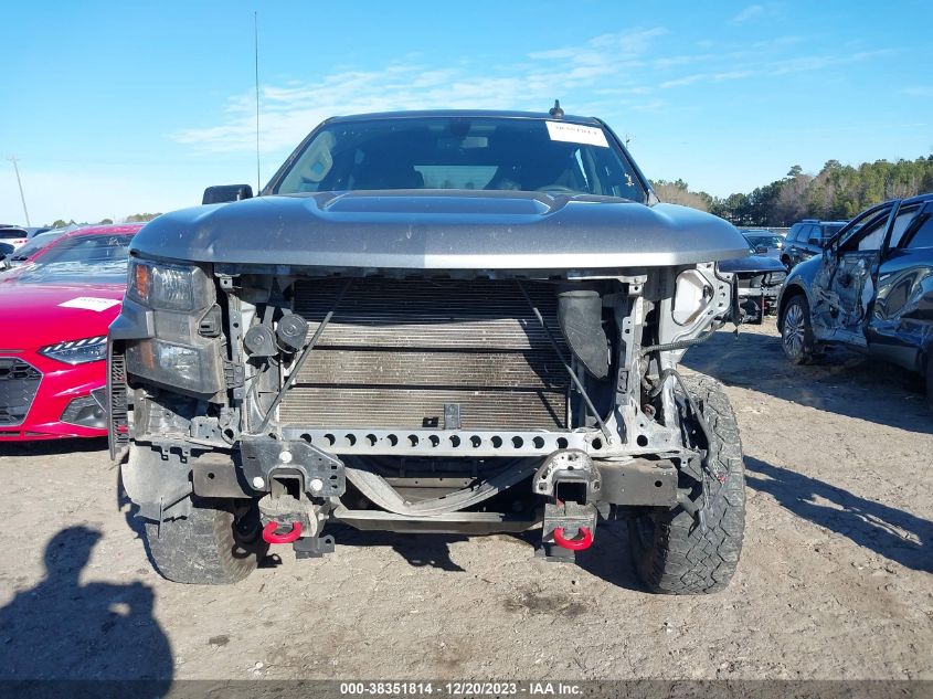 2021 Chevrolet Silverado 1500 4Wd Short Bed Custom Trail Boss VIN: 1GCPYCEF5MZ286015 Lot: 38351814