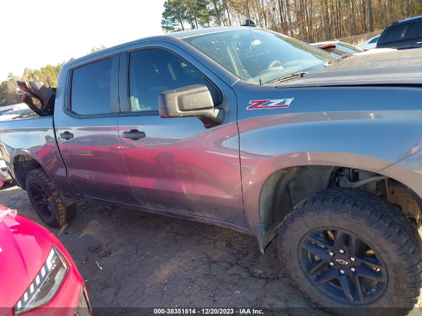 2021 Chevrolet Silverado 1500 4Wd Short Bed Custom Trail Boss VIN: 1GCPYCEF5MZ286015 Lot: 38351814