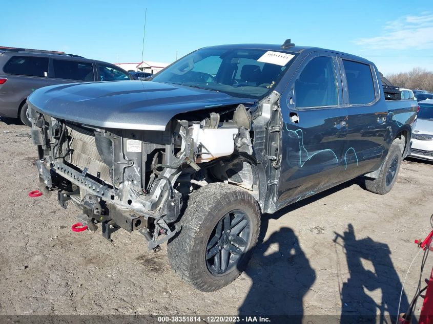 2021 Chevrolet Silverado 1500 4Wd Short Bed Custom Trail Boss VIN: 1GCPYCEF5MZ286015 Lot: 38351814