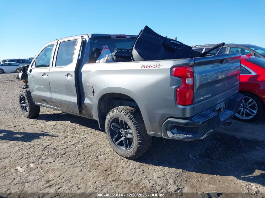 2021 Chevrolet Silverado 1500 4Wd Short Bed Custom Trail Boss VIN: 1GCPYCEF5MZ286015 Lot: 38351814