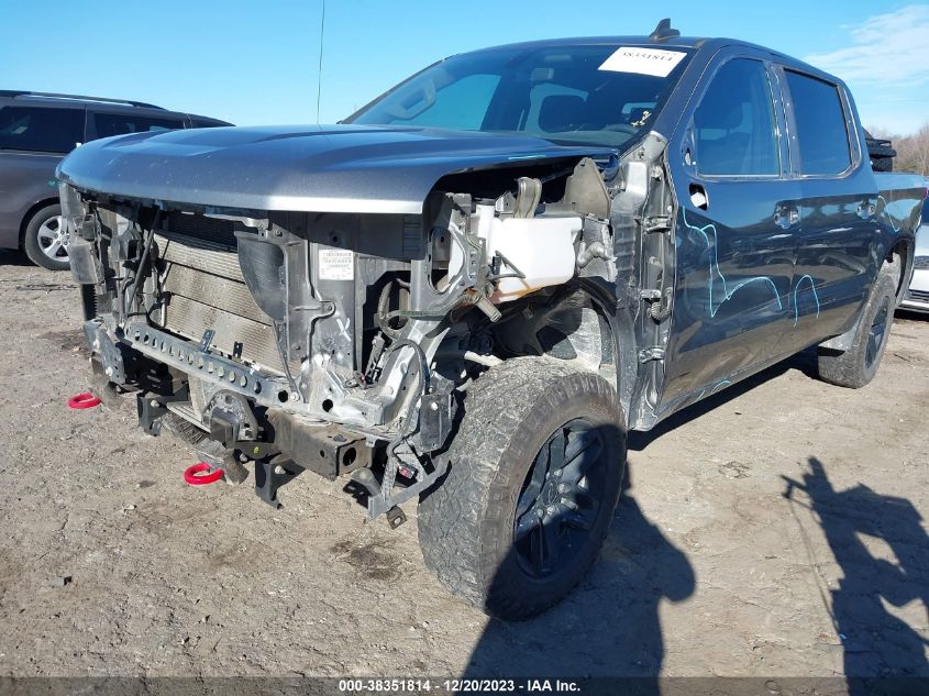 2021 Chevrolet Silverado 1500 4Wd Short Bed Custom Trail Boss VIN: 1GCPYCEF5MZ286015 Lot: 38351814