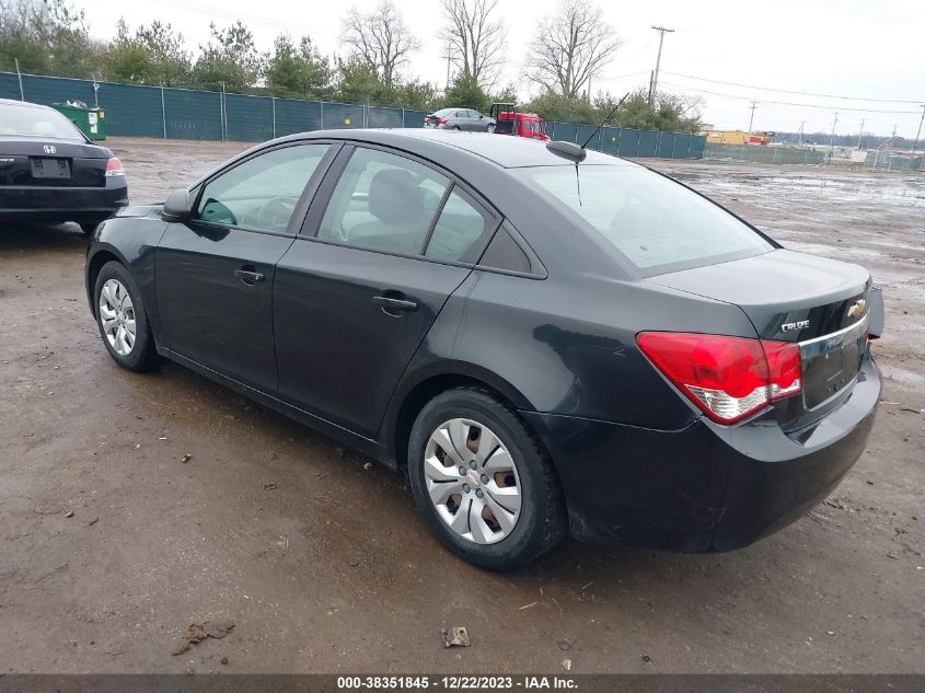 2016 Chevrolet Cruze Limited Ls Auto VIN: 1G1PC5SH3G7200175 Lot: 38351845