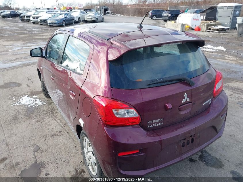 ML32A4HJXKH000587 2019 Mitsubishi Mirage Se