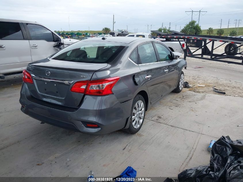 2018 Nissan Sentra Sv VIN: 3N1AB7AP3JY255903 Lot: 38351928