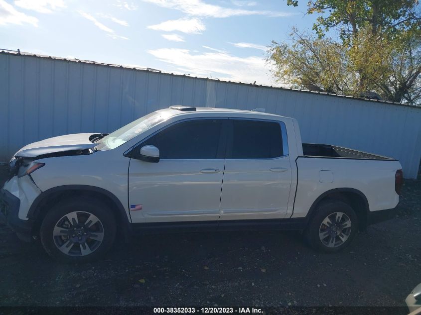 2019 Honda Ridgeline Rtl-T VIN: 5FPYK3F61KB012535 Lot: 38352033