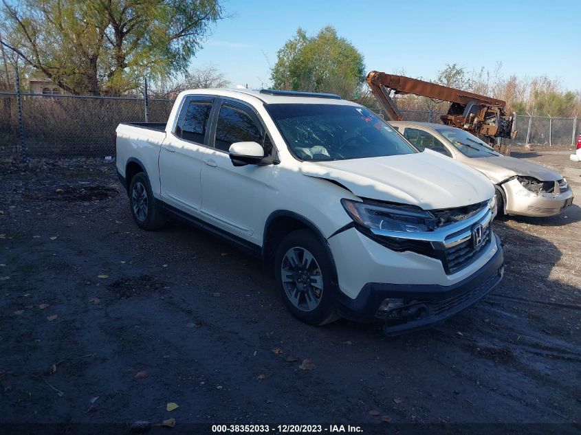 2019 Honda Ridgeline Rtl-T VIN: 5FPYK3F61KB012535 Lot: 38352033