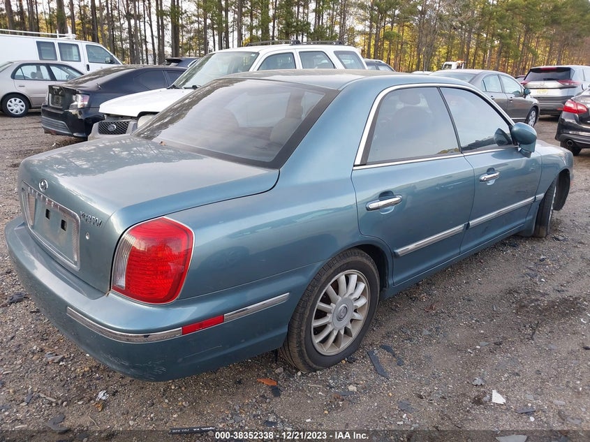 2004 Hyundai Xg350 L VIN: KMHFU45E54A316659 Lot: 38352338