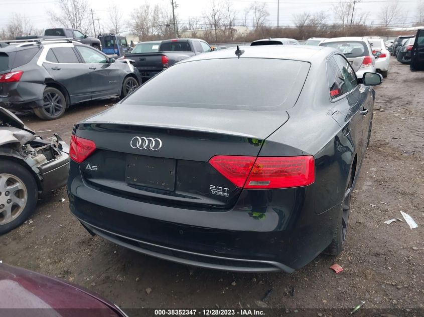 2015 Audi A5 2.0T Premium VIN: WAUMFAFR5FA061341 Lot: 38352347