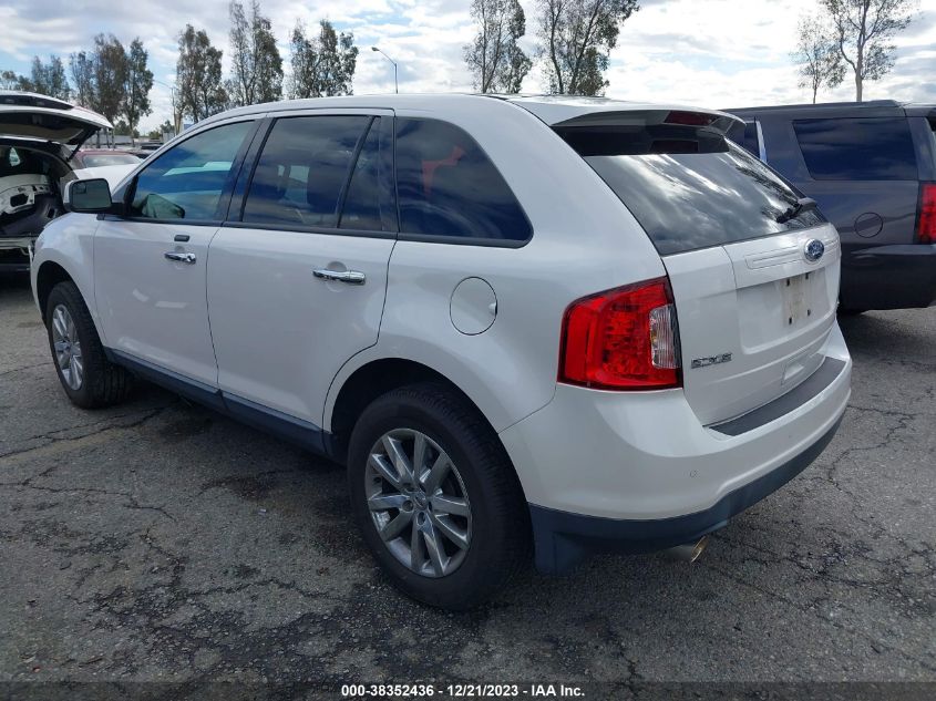 2011 Ford Edge Sel VIN: 2FMDK3JCXBBA47751 Lot: 38352436