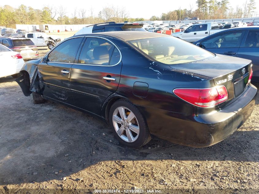 2005 Lexus Es 330 VIN: JTHBA30G355085641 Lot: 38352474