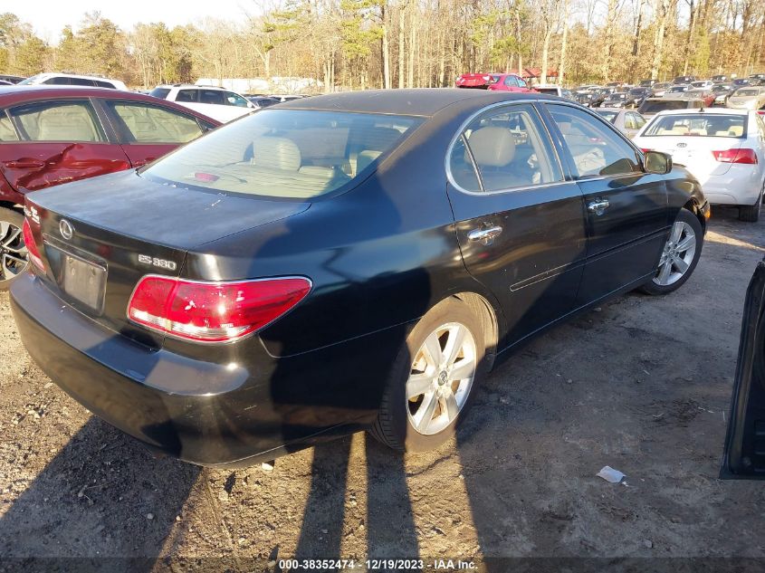 2005 Lexus Es 330 VIN: JTHBA30G355085641 Lot: 38352474