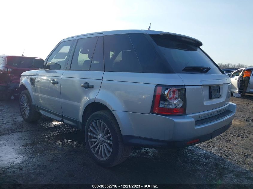 2011 Land Rover Range Rover Sport Hse VIN: SALSF2D48BA295368 Lot: 38352716