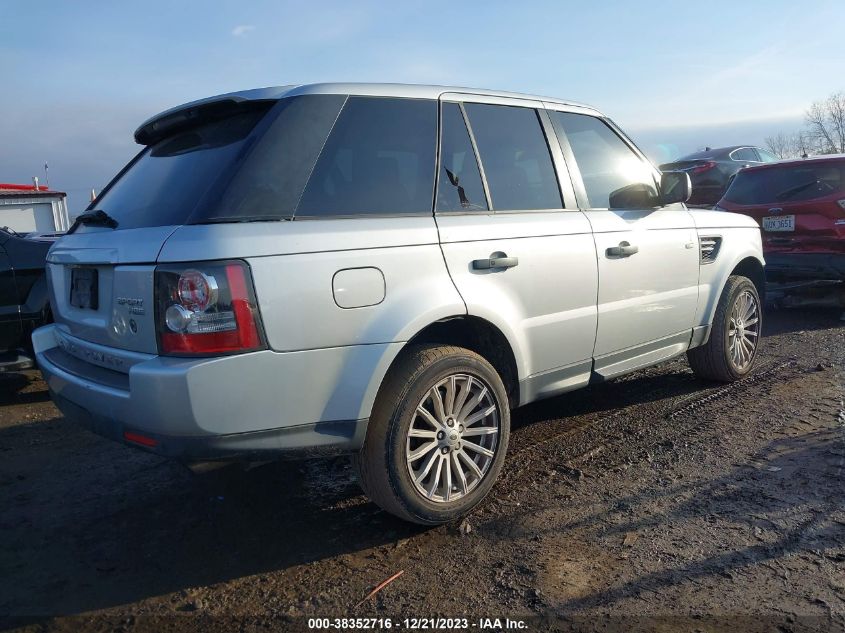 2011 Land Rover Range Rover Sport Hse VIN: SALSF2D48BA295368 Lot: 38352716