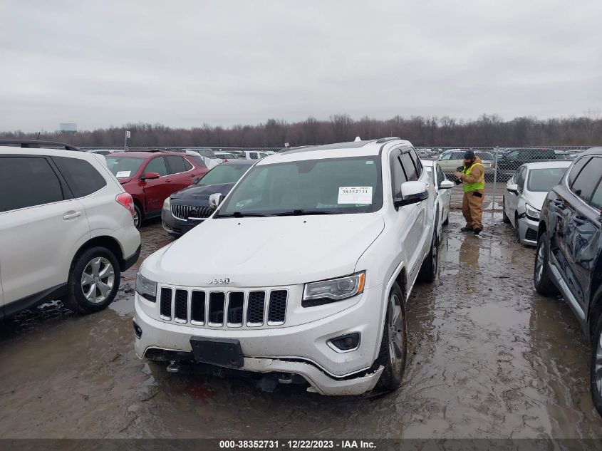 2016 Jeep Grand Cherokee Overland VIN: 1C4RJFCG3GC461993 Lot: 38352731