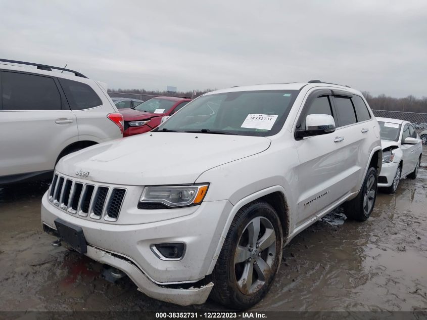 2016 Jeep Grand Cherokee Overland VIN: 1C4RJFCG3GC461993 Lot: 38352731