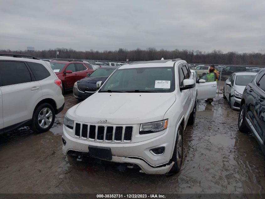 2016 Jeep Grand Cherokee Overland VIN: 1C4RJFCG3GC461993 Lot: 38352731