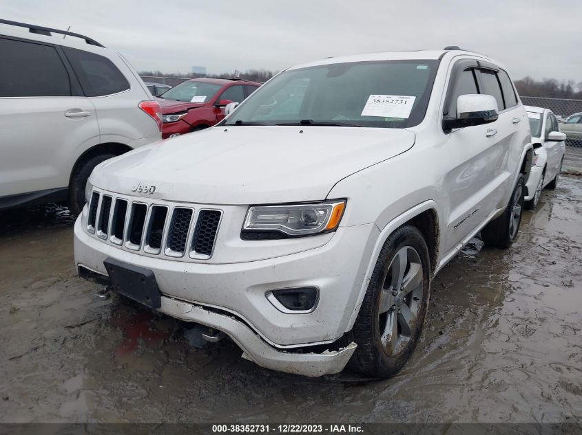 2016 Jeep Grand Cherokee Overland VIN: 1C4RJFCG3GC461993 Lot: 38352731