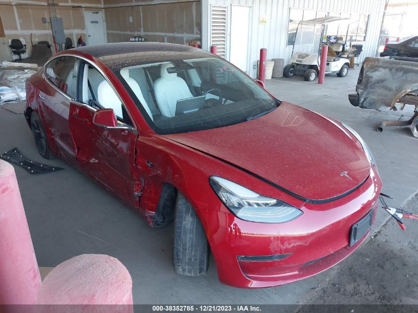 2018 Tesla Model 3 Long Range/Mid Range VIN: 5YJ3E1EA2JF167565 Lot: 38352785