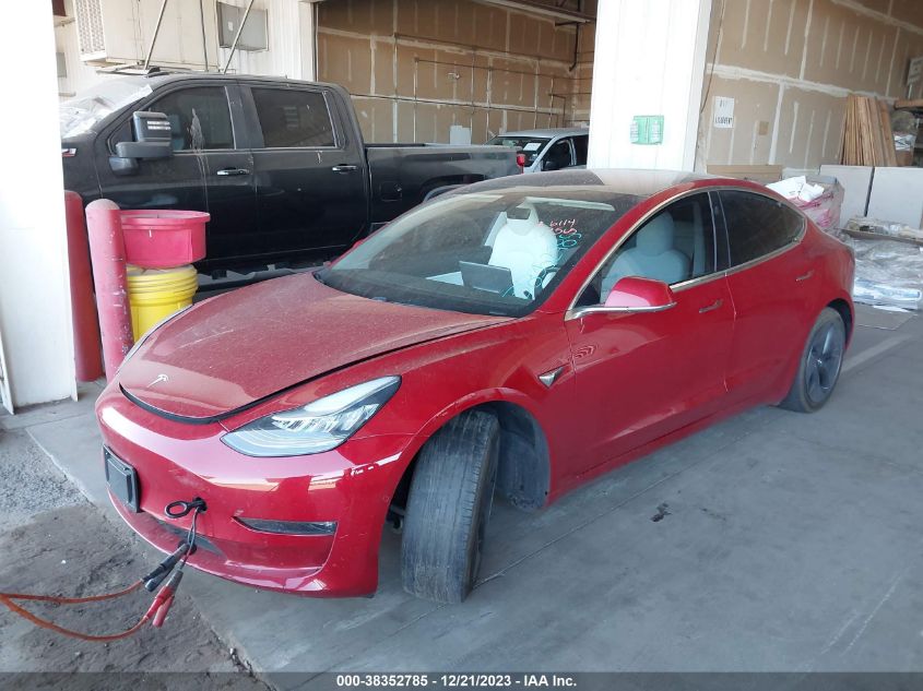 2018 Tesla Model 3 Long Range/Mid Range VIN: 5YJ3E1EA2JF167565 Lot: 38352785