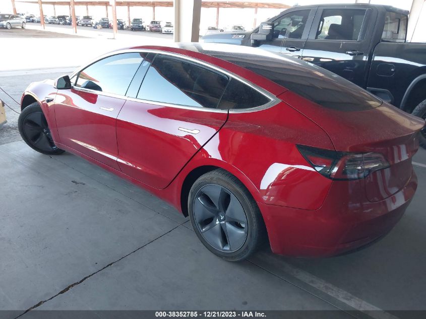 2018 Tesla Model 3 Long Range/Mid Range VIN: 5YJ3E1EA2JF167565 Lot: 38352785