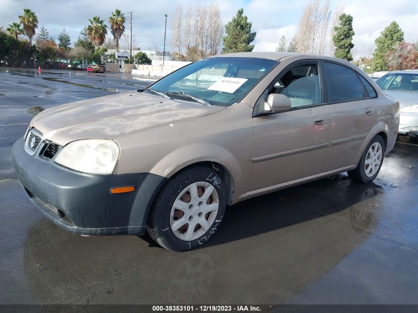 2005 Suzuki Forenza S VIN: KL5JD56ZX5K126055 Lot: 38353101