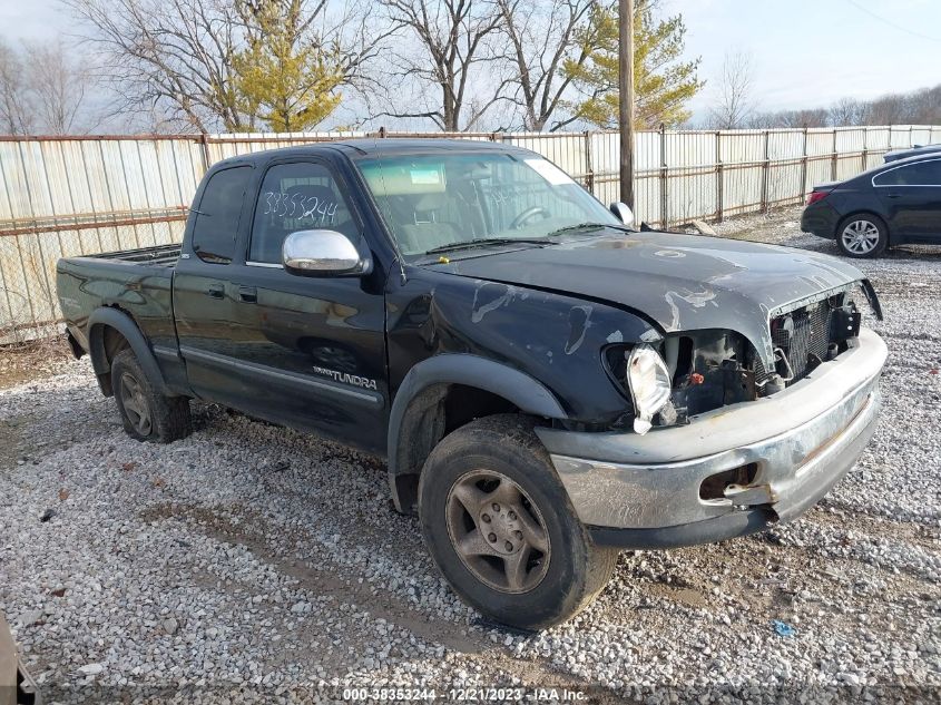 2000 Toyota Tundra Sr5 V8 VIN: 5TBBT441XYS100067 Lot: 38353244