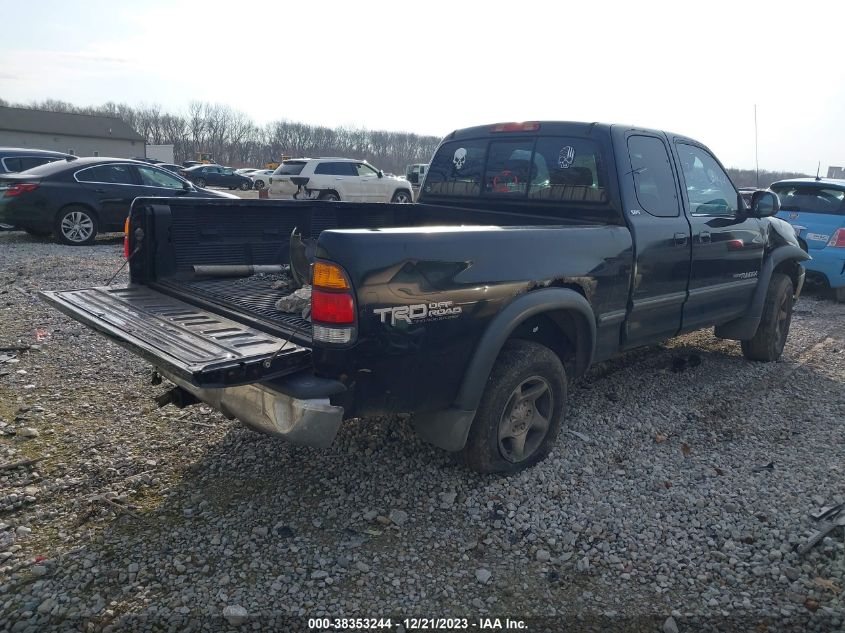 2000 Toyota Tundra Sr5 V8 VIN: 5TBBT441XYS100067 Lot: 38353244