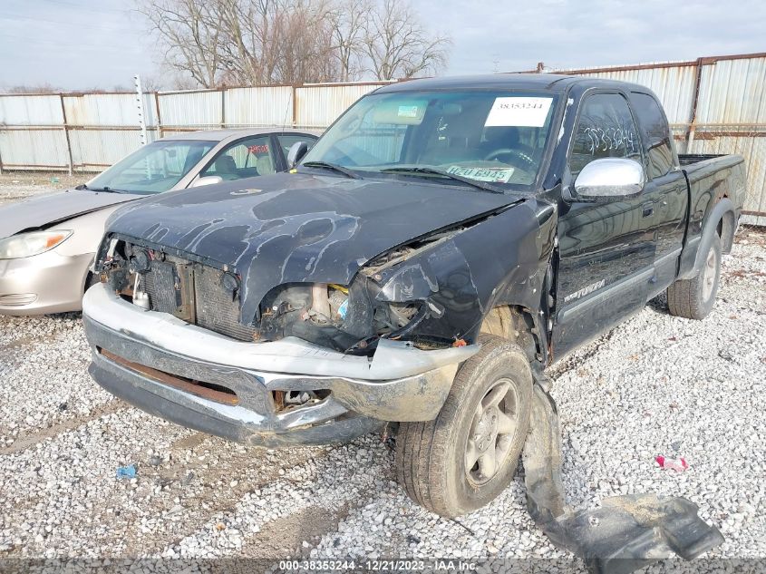 2000 Toyota Tundra Sr5 V8 VIN: 5TBBT441XYS100067 Lot: 38353244