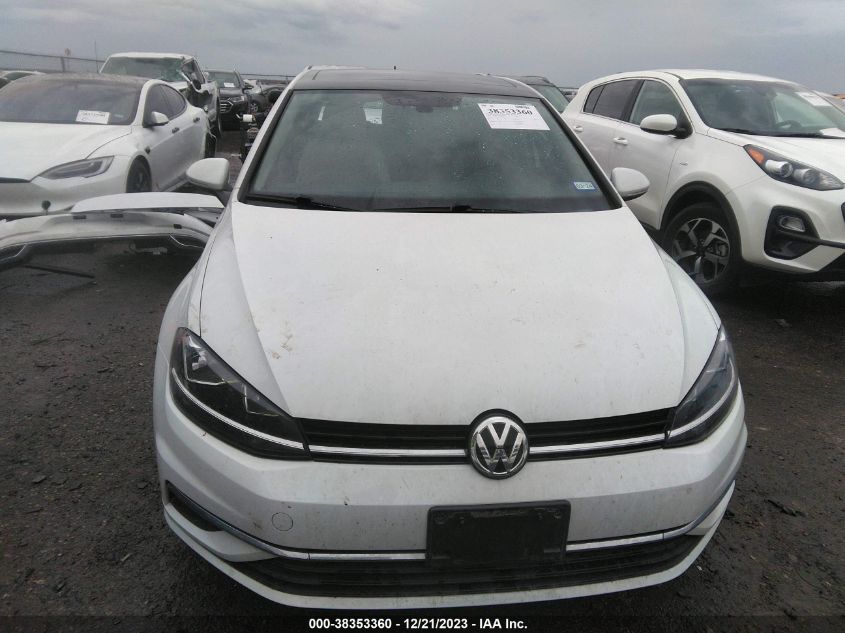 2021 Volkswagen Golf 1.4T Tsi VIN: 3VWW57AU3MM005196 Lot: 38353360