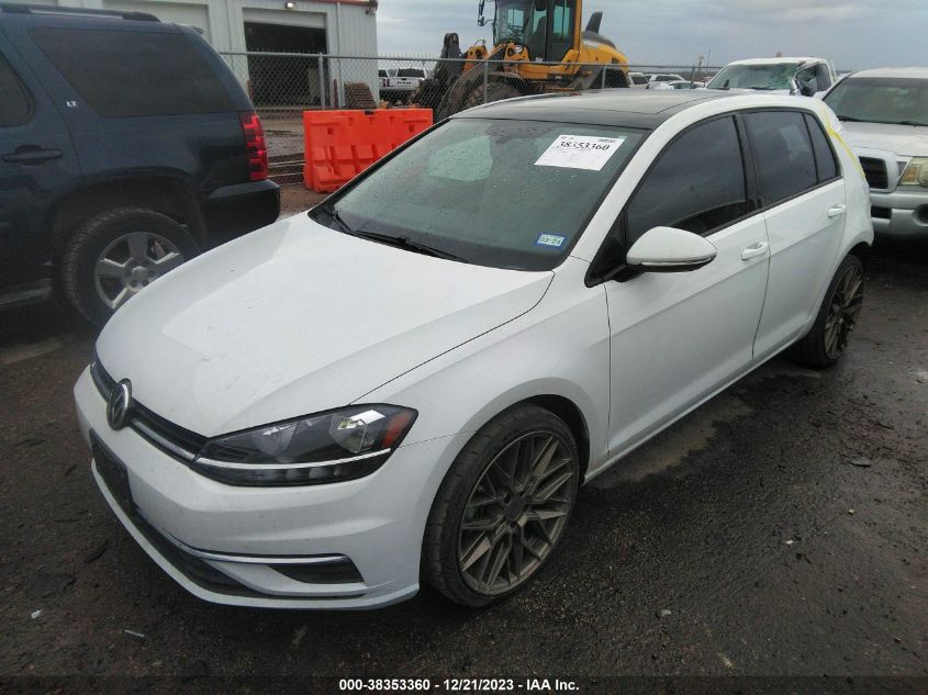 2021 Volkswagen Golf 1.4T Tsi VIN: 3VWW57AU3MM005196 Lot: 38353360