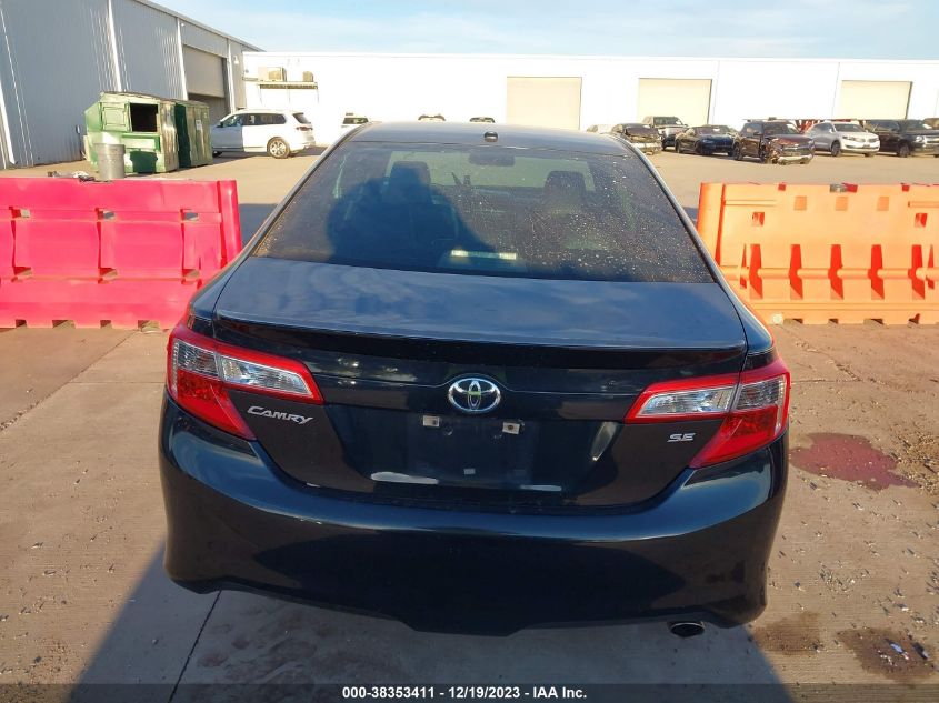 2013 Toyota Camry Se VIN: 4T1BF1FK4DU296107 Lot: 38353411