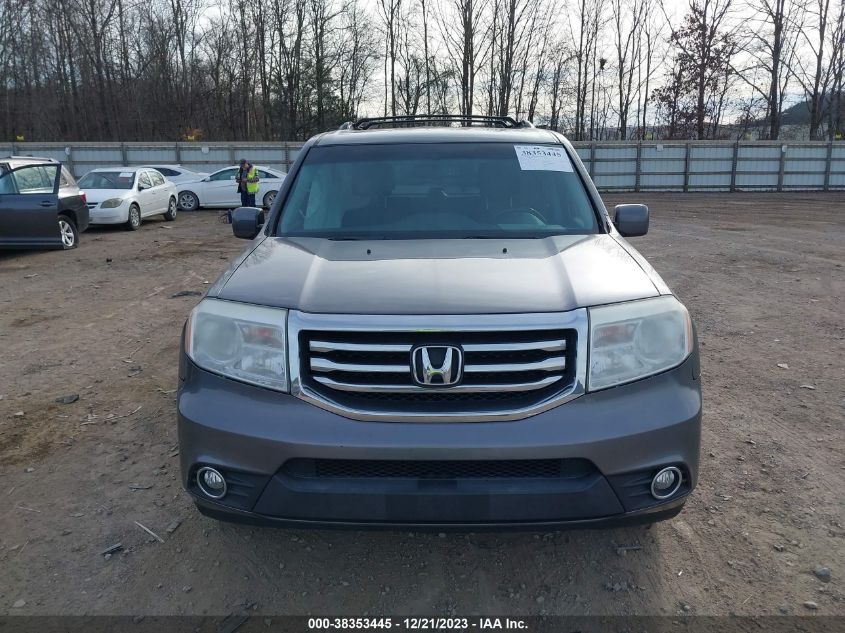 5FNYF3H50EB021121 2014 Honda Pilot Ex-L
