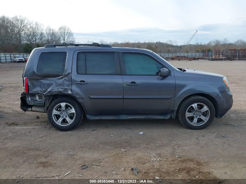 5FNYF3H50EB021121 2014 Honda Pilot Ex-L