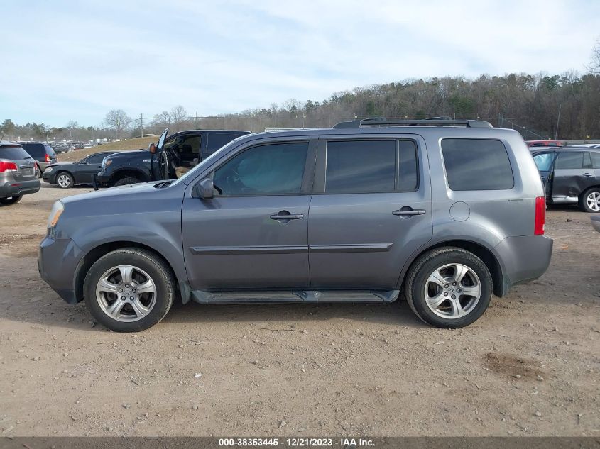 5FNYF3H50EB021121 2014 Honda Pilot Ex-L