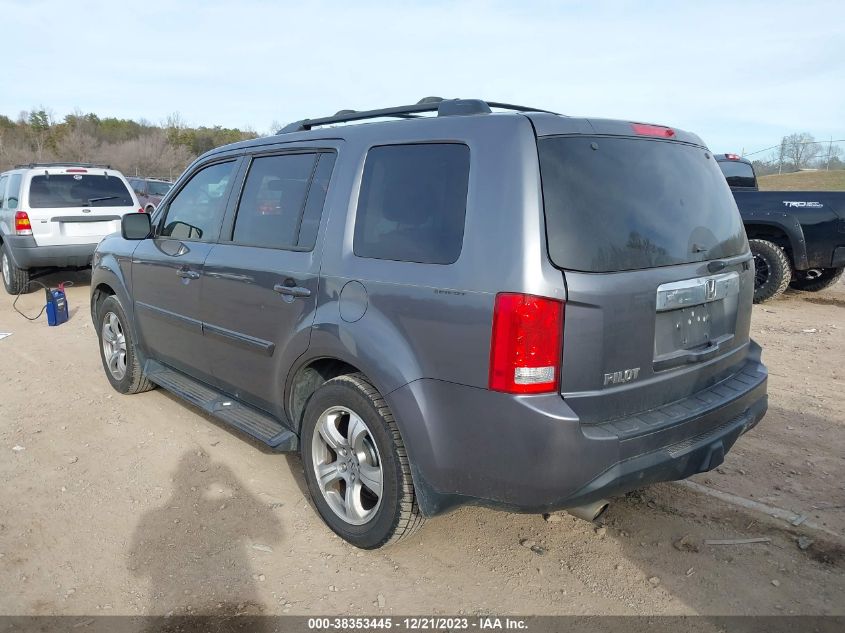 5FNYF3H50EB021121 2014 Honda Pilot Ex-L