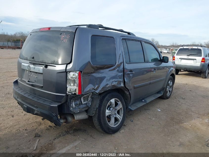 5FNYF3H50EB021121 2014 Honda Pilot Ex-L