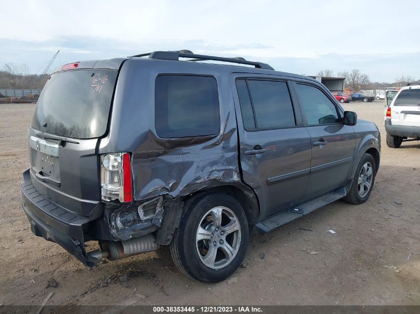 5FNYF3H50EB021121 2014 Honda Pilot Ex-L