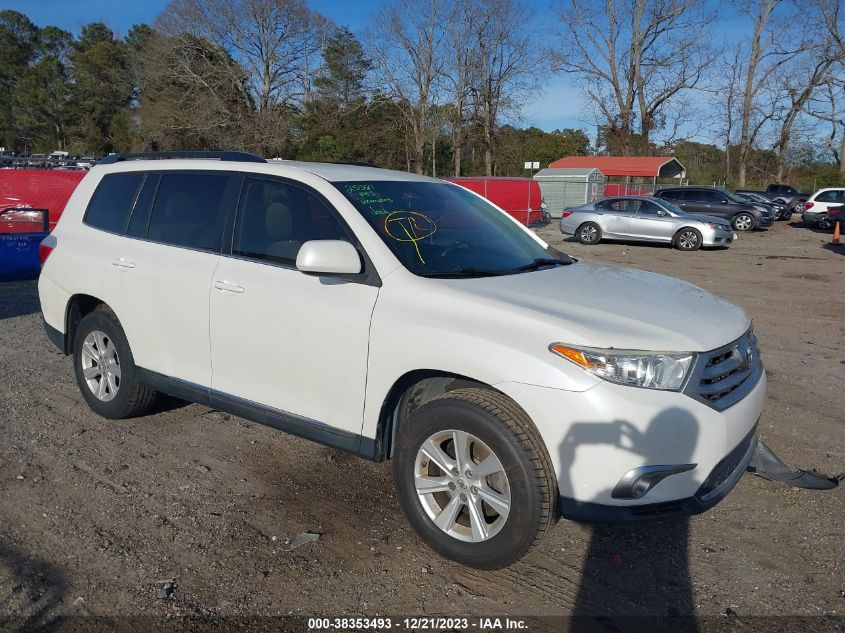 2011 Toyota Highlander Base V6 VIN: 5TDZK3EH9BS029157 Lot: 38353493