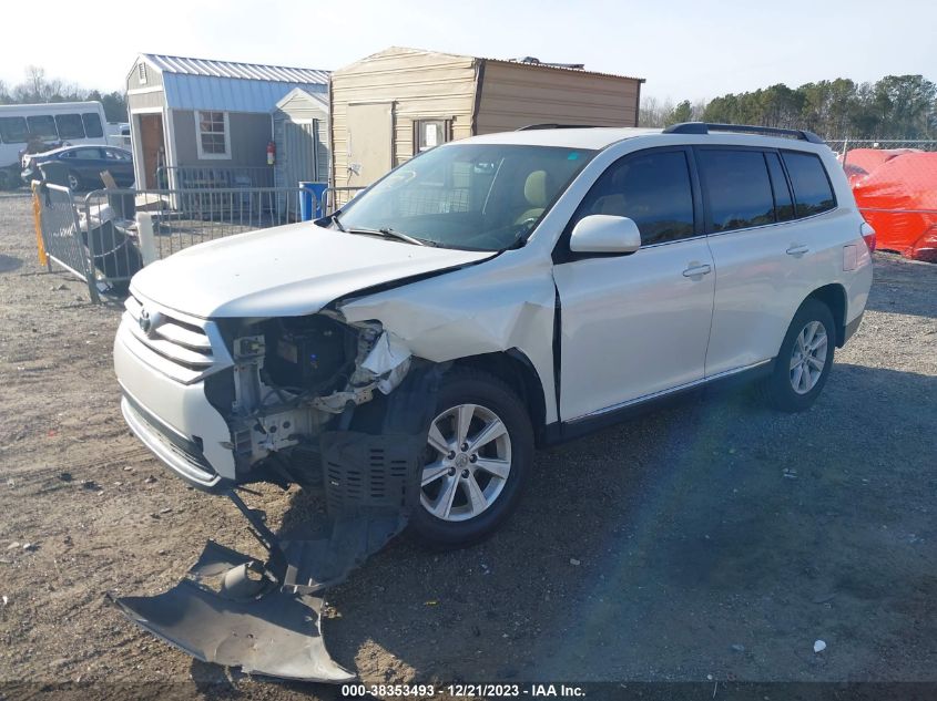 2011 Toyota Highlander Base V6 VIN: 5TDZK3EH9BS029157 Lot: 38353493