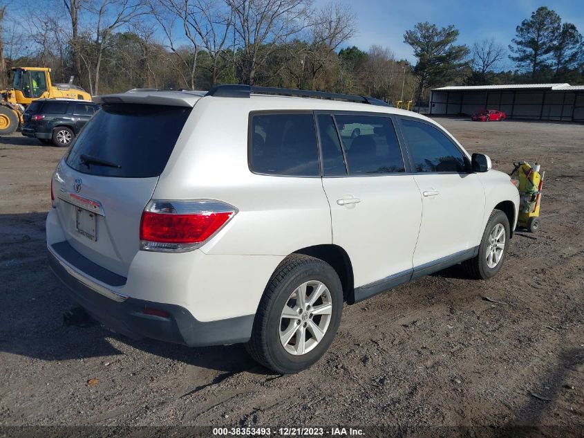 2011 Toyota Highlander Base V6 VIN: 5TDZK3EH9BS029157 Lot: 38353493