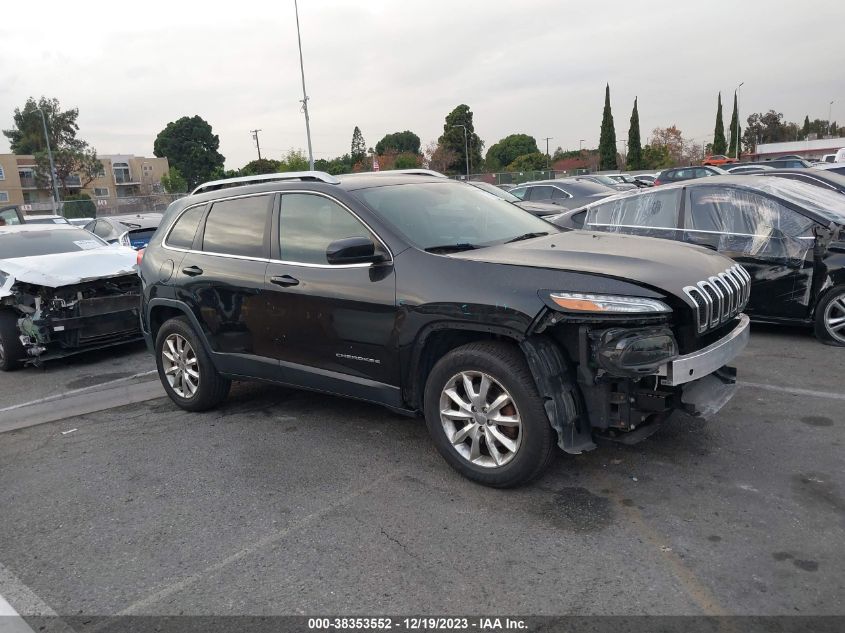 2015 Jeep Cherokee Limited VIN: 1C4PJLDB3FW507067 Lot: 38353552