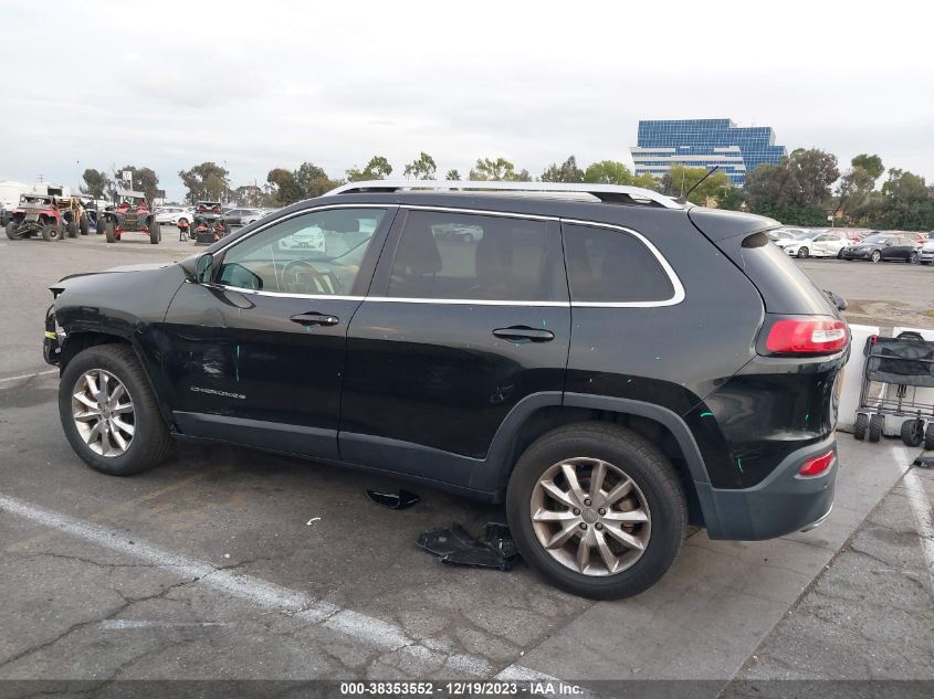 2015 Jeep Cherokee Limited VIN: 1C4PJLDB3FW507067 Lot: 38353552