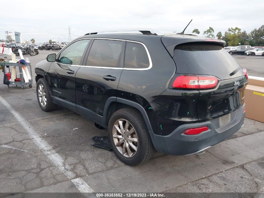 2015 Jeep Cherokee Limited VIN: 1C4PJLDB3FW507067 Lot: 38353552