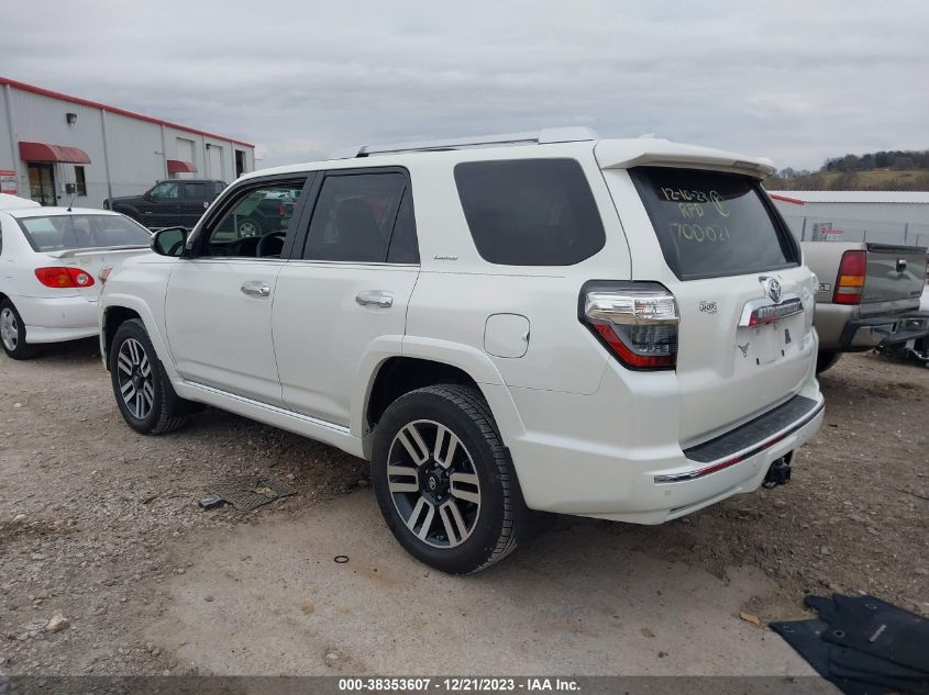 2019 Toyota 4Runner Limited VIN: JTEBU5JRXK5700021 Lot: 38353607