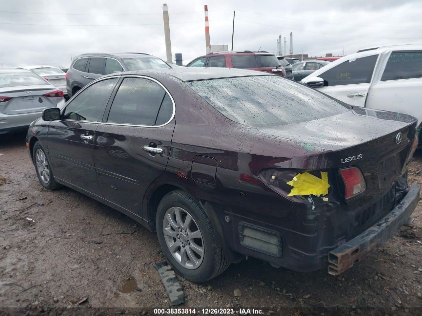 2004 Lexus Es 330 VIN: JTHBA30G940016268 Lot: 38353814